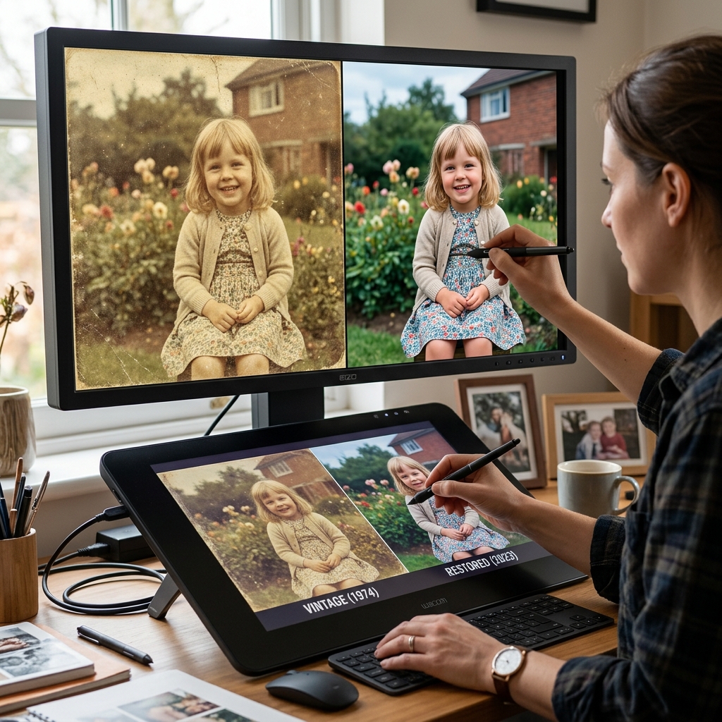 Restoring Faded Photos